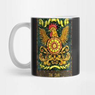 The Sun. Magic Gate Tarot Card Design. Mug